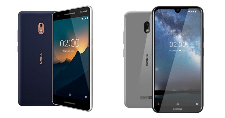 Compare: Nokia 2.2 and Nokia 2.1