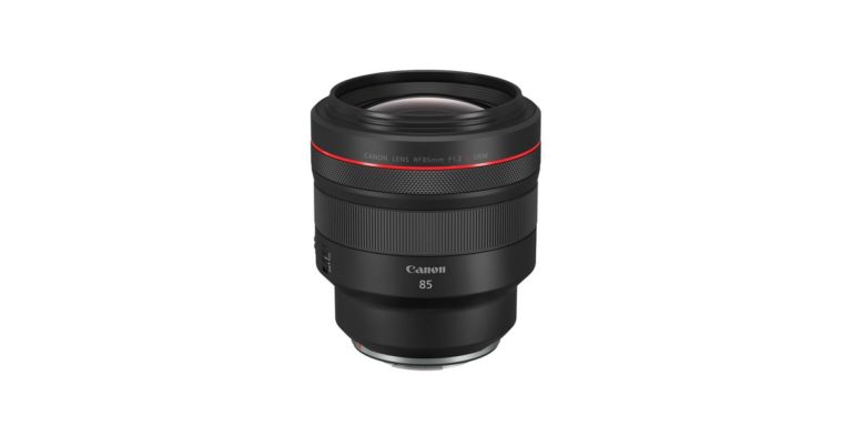 Canon RF85mm f/1.2L USM lens