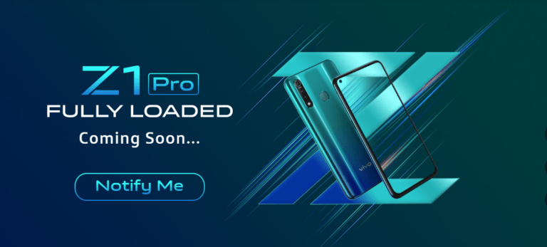 Vivo Z1 Pro to come with 5,000mAh battery, 32MP selfie camera