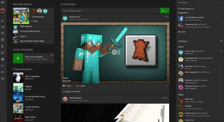 Microsoft Xbox Console companion