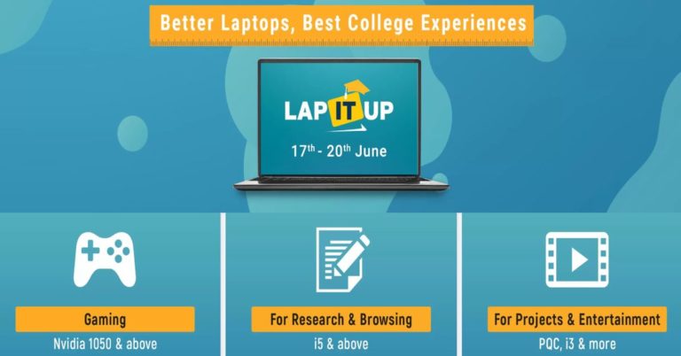 flipkart lap it up sale is currently live
