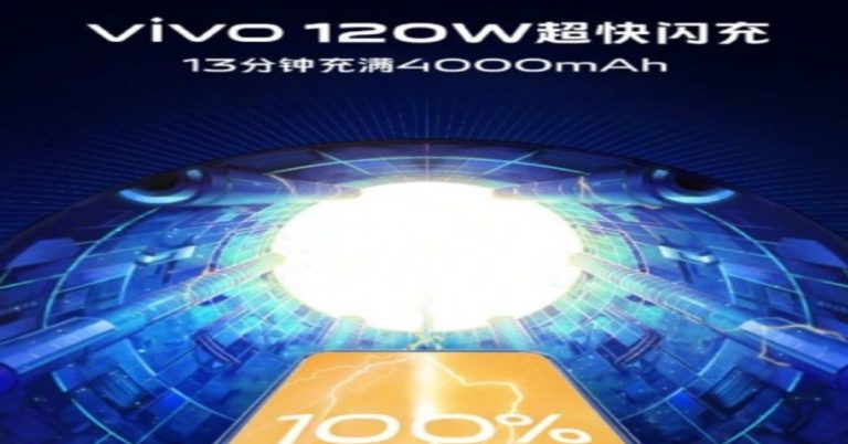 Vivo fast charger 120W