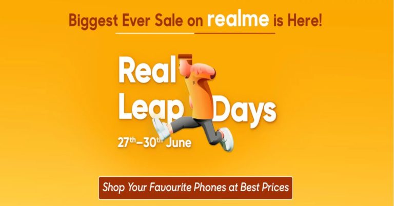 Realme leap days sale