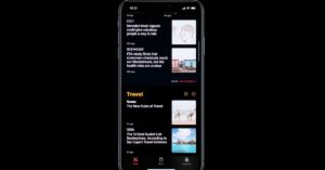 iOS 13 Dark mode