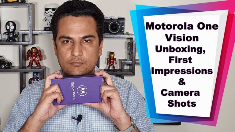 [Video] Motorola One Vision Unboxing, First Impressions and Camera Shots