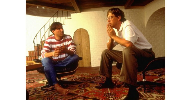Steve Jobs and Bill Gates