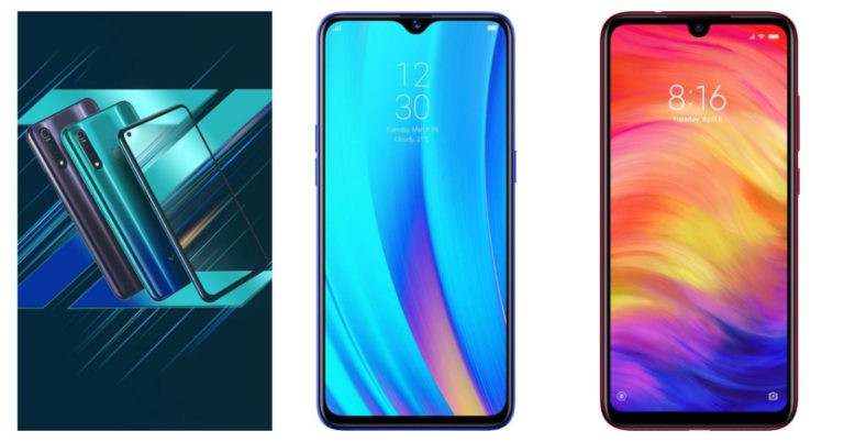 Compare: Vivo Z1 Pro and Realme 3 Pro and Redmi Note 7 Pro