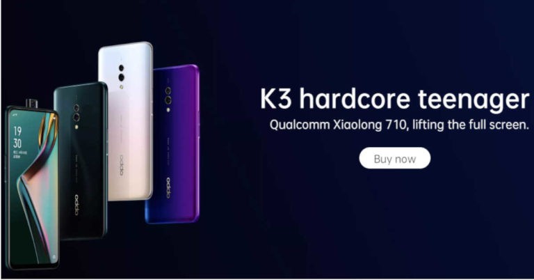 Oppo K3 phone