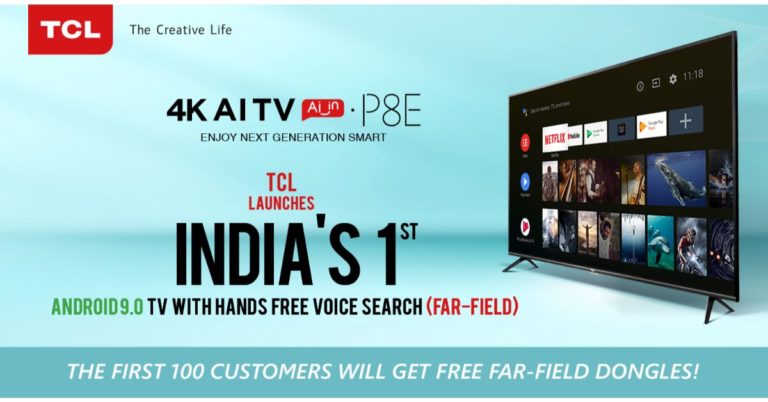 TCL P8E 4K HDR TV launched