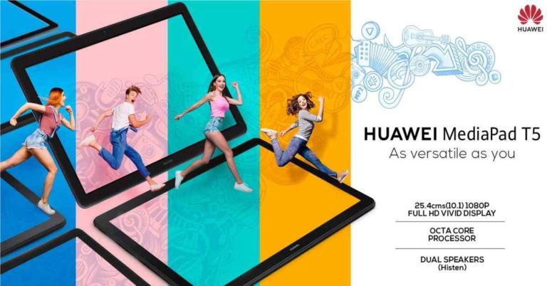 Huawei MediaPad T5 with 10.1-inch display launched in India: Price and specifications
