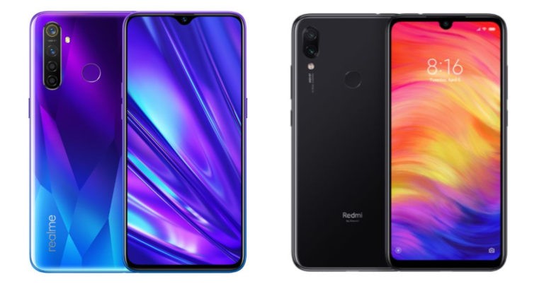 Realme 5 Pro and Redmi Note 7 Pro comparison