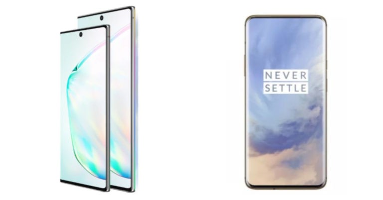 Samsung Galaxy Note 10+ smartphone comparison