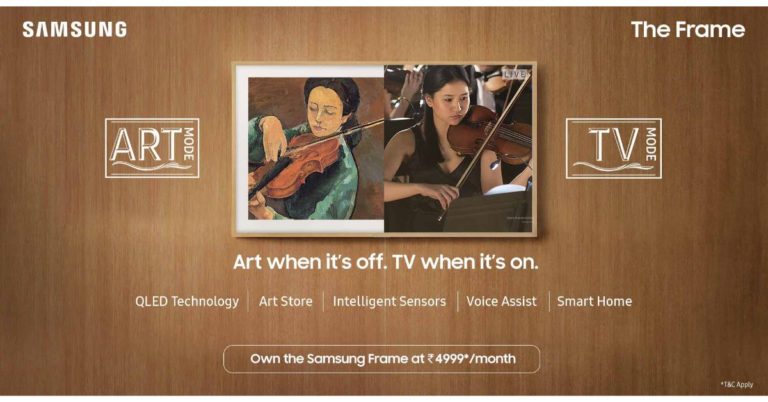 amsung launched the exclusive range of The Frame and Smart 7-in-1 TVs in India