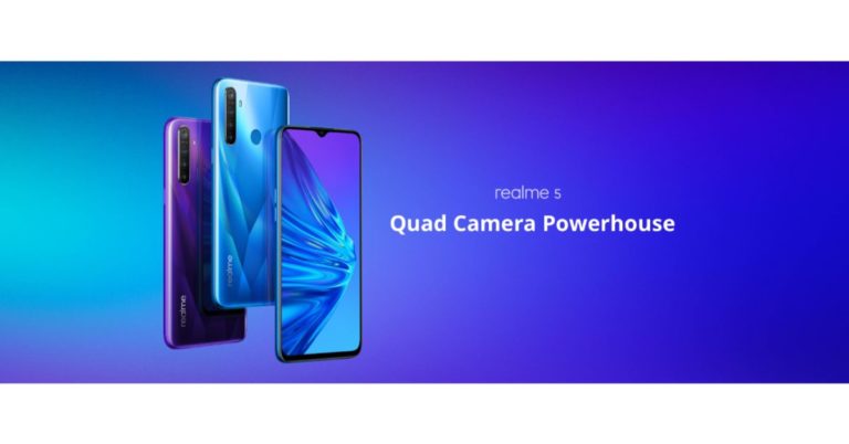 Realme 5 starts receiving new software update with camera improvements and Digital Wellbeing feature