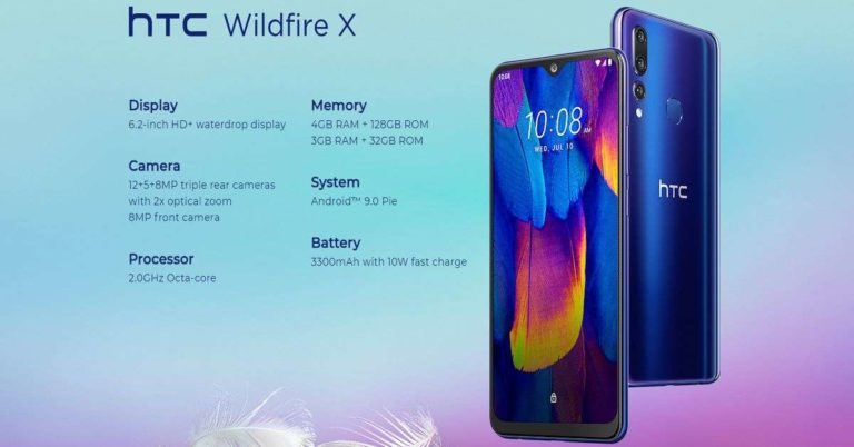 HTC launched Wildfire x in India