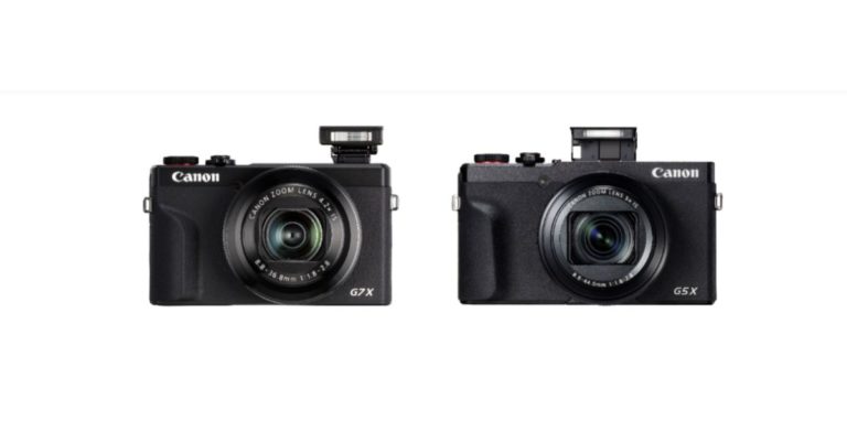 Canon PowerShot G5 X Mark II and the PowerShot G7 X Mark III