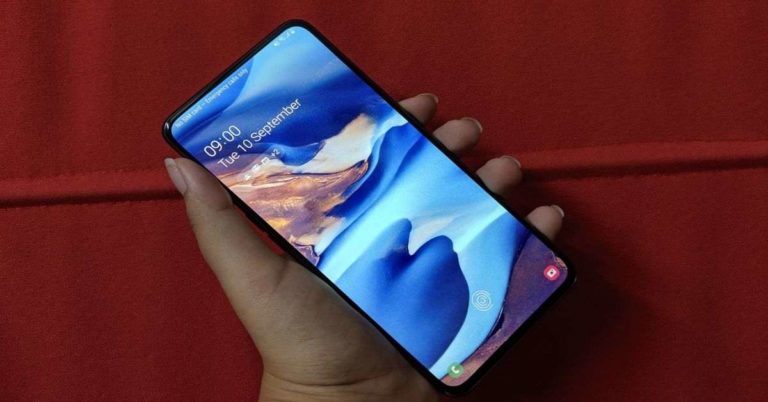 Samsung Galaxy A80 phone