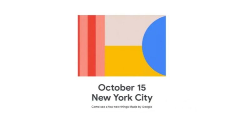 Google Pixel 4 smartphone series confirmed to be launched on October 15