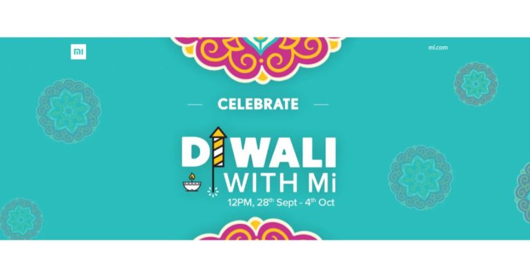 Xiaomi launched Diwali with Mi sale will kick off from September 28 to October 4