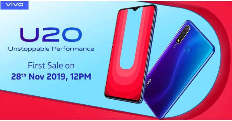 Vivo U20 budget smartphone with triple rear cameras launched in India