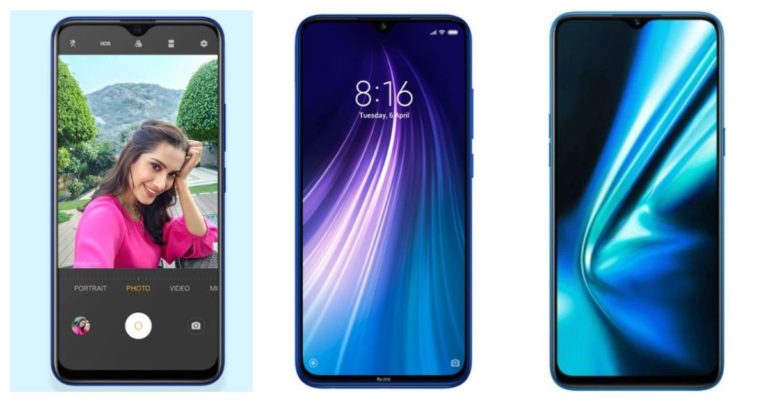 Compare: Vivo U20 Vs Redmi Note 8 Vs Realme 5s 
