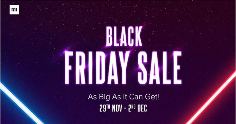 Xiaomi Black Friday sale