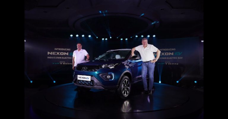Tata Motors unveils its electric vehicle Nexon EV in India