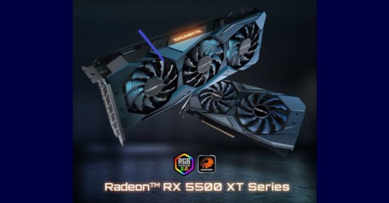 Gigabyte launched Radeon RX 5500 XT GAMING OC and Radeon RX 5500 XT OC graphics cards in India