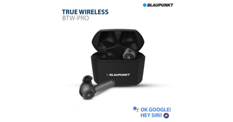 Blaupunkt launched wireless earbuds BTW Pro in India