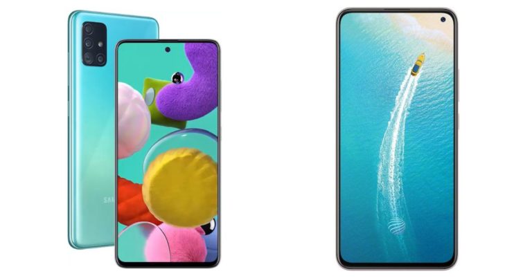 Compare: Samsung Galaxy A51 Vs Vivo V17