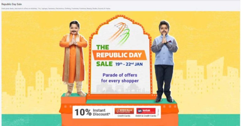 Flipkart to host the Republic Day Sale in mid-January: Lot of good discounts