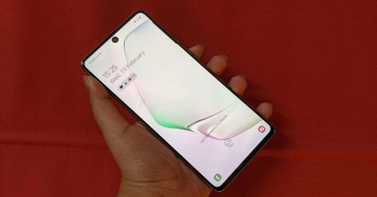 Samsung Galaxy Note 10 Lite