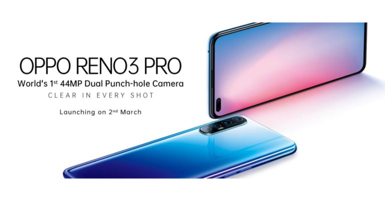 Ahead of the launch Oppo Reno 3 Pro’s camera details and colour options revealed