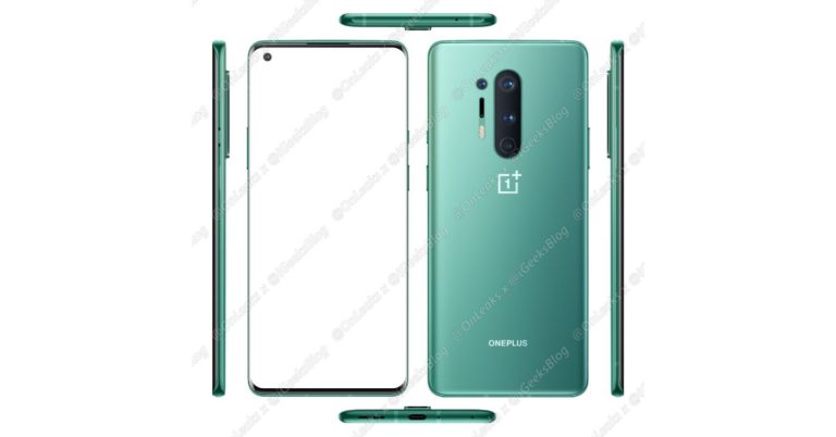 Official images and specifications of the upcoming OnePlus 8 Pro leaked on the internet