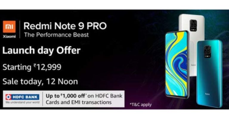 Redmi Note 9 Pro with Qualcomm Snapdragon 720G processor all set to go on sale in India today 
