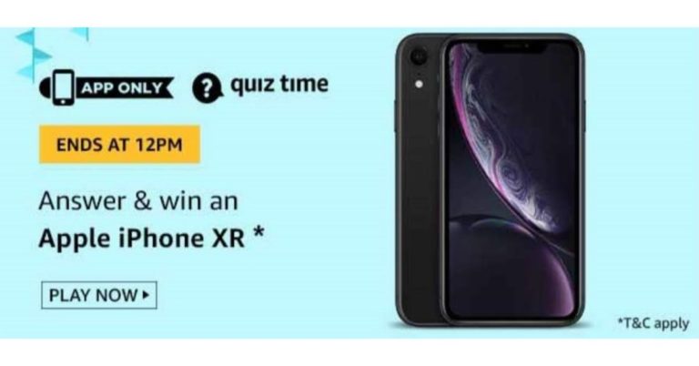 July 15 Amazon Quiz: Answer all the questions to win Apple iPhone XR
