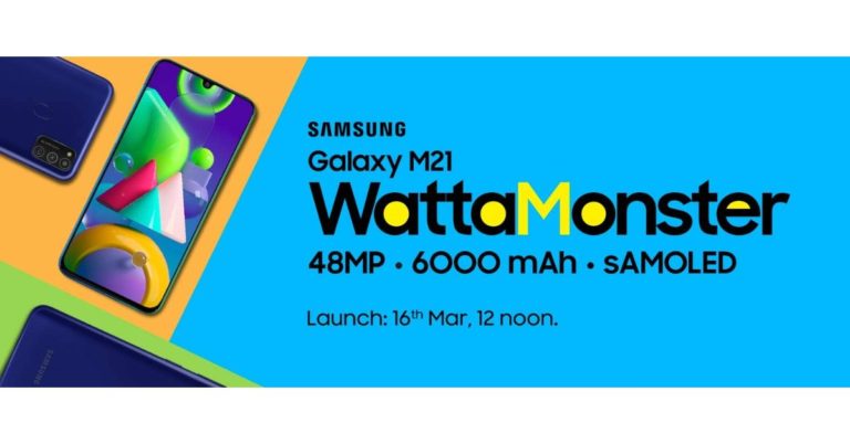 Samsung to launch Galaxy M21 with a 48-megapixel camera on March 16 in India