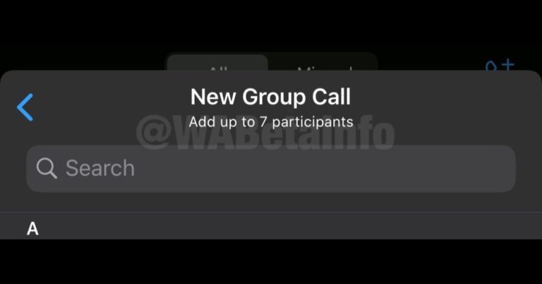 WhatsApp increases the limit of participants for group voice or video calls