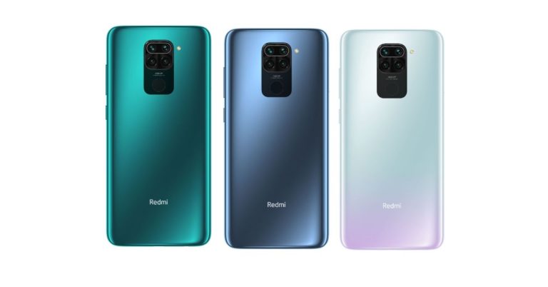 Redmi Note 9 renders