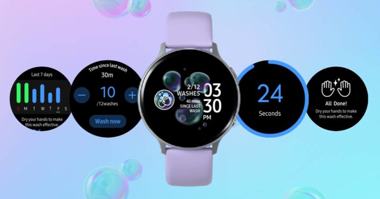COVID-19: Samsung Galaxy Watch ‘Hand Wash’ app prompts users to clean their hands