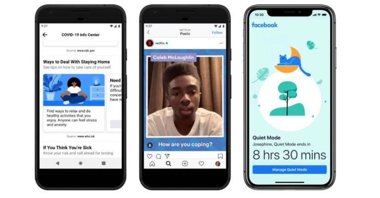 Facebook rolled out Quite mode to mute most of the push notification for Android and iOS users