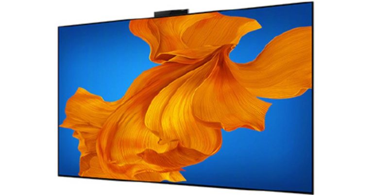 Huawei Vision X65 OLED TV comes with 14 in-built speaker and a pop-up camera