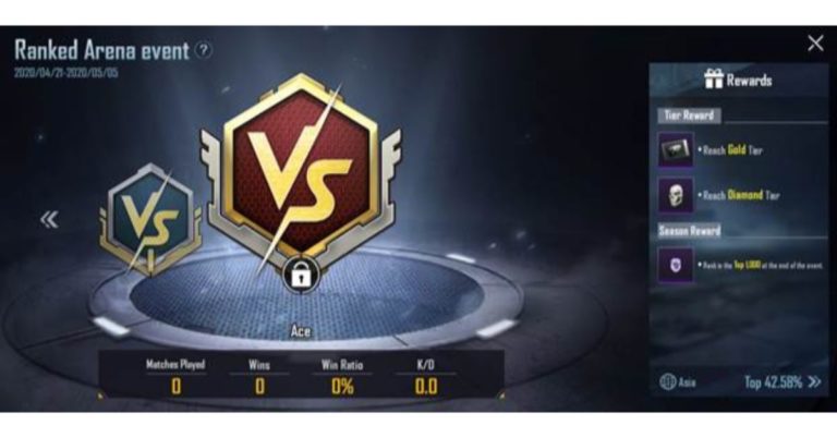 Tencent Games releases PUBG Ranked Arena Mode to Team Deathmatch