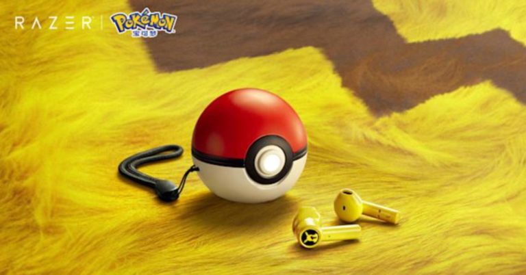 Razer lifts curtains off Pikachu Wireless Earbuds with Pokeball charging box