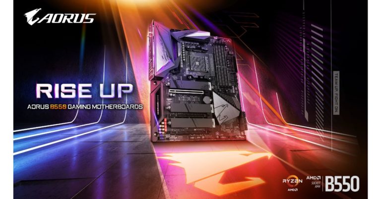 Gigabyte introduces its latest series of B550 Aorus motherboards