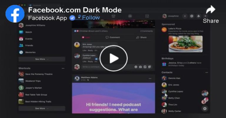 new Facebook.com launched