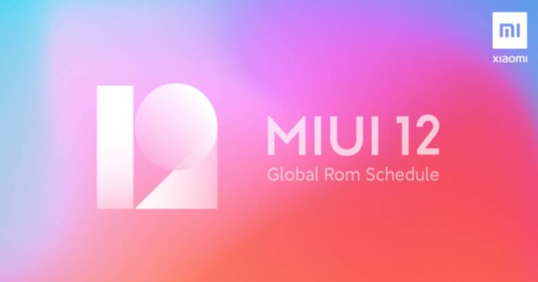 Xiaomi MIUI 12 OS rollout schedule