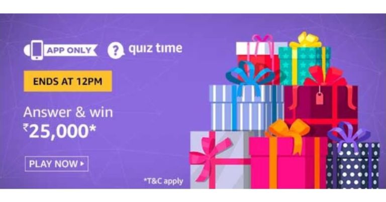 February 27 Amazon Quiz: Answer all the questions to win a Rs 25,000 Amazon Pay Balance