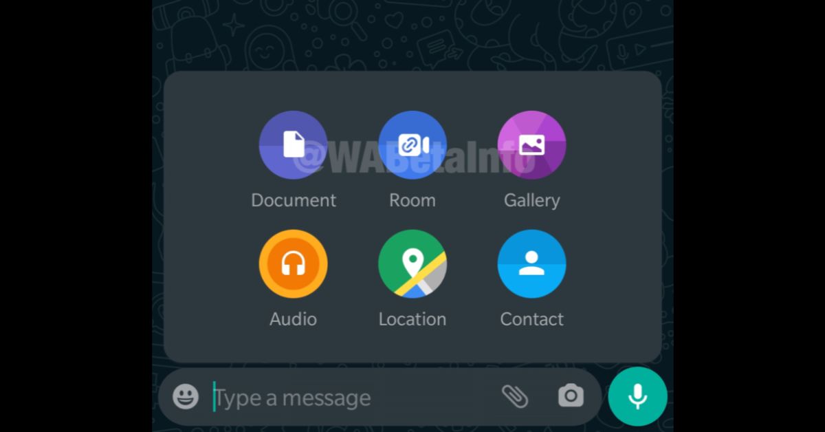 WhatsApp now rolling out Facebook Messenger Rooms integration for