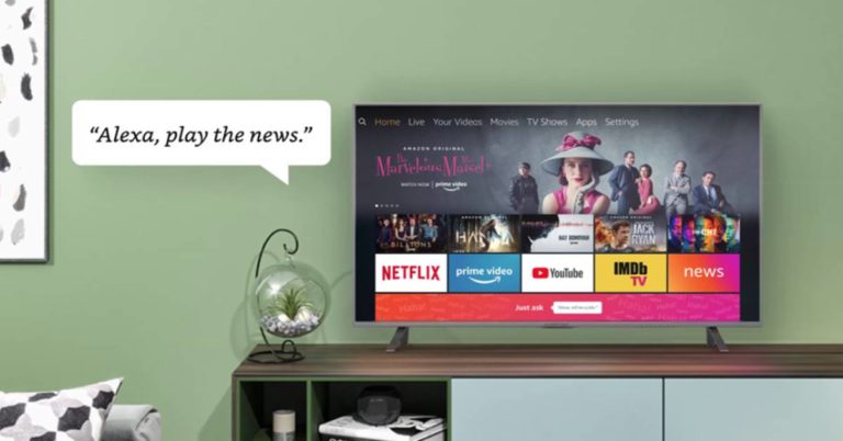 Alexa Fire TV voice control playback onnetflix Jio
